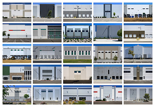 25 Warehouse Façades, Typology #1